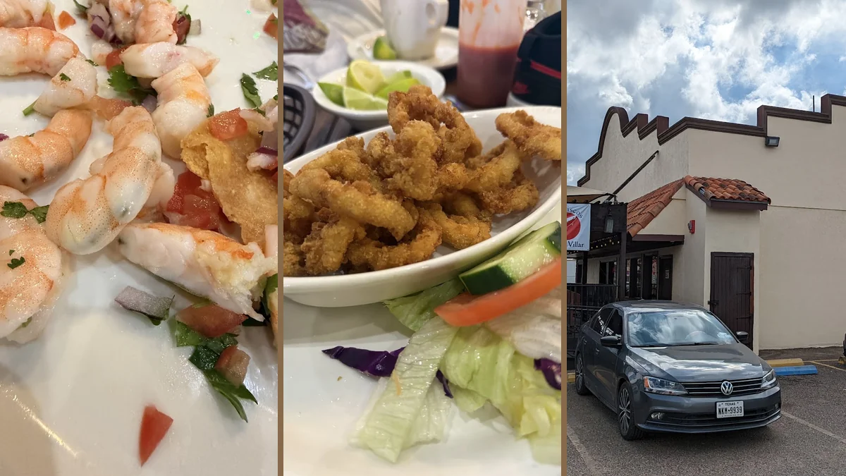 Shrimp dishes served for lunch or dinner.