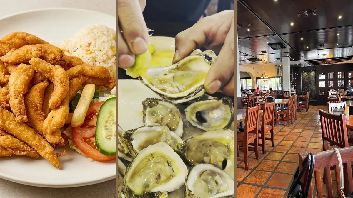 Shrimp dishes served for lunch or dinner.