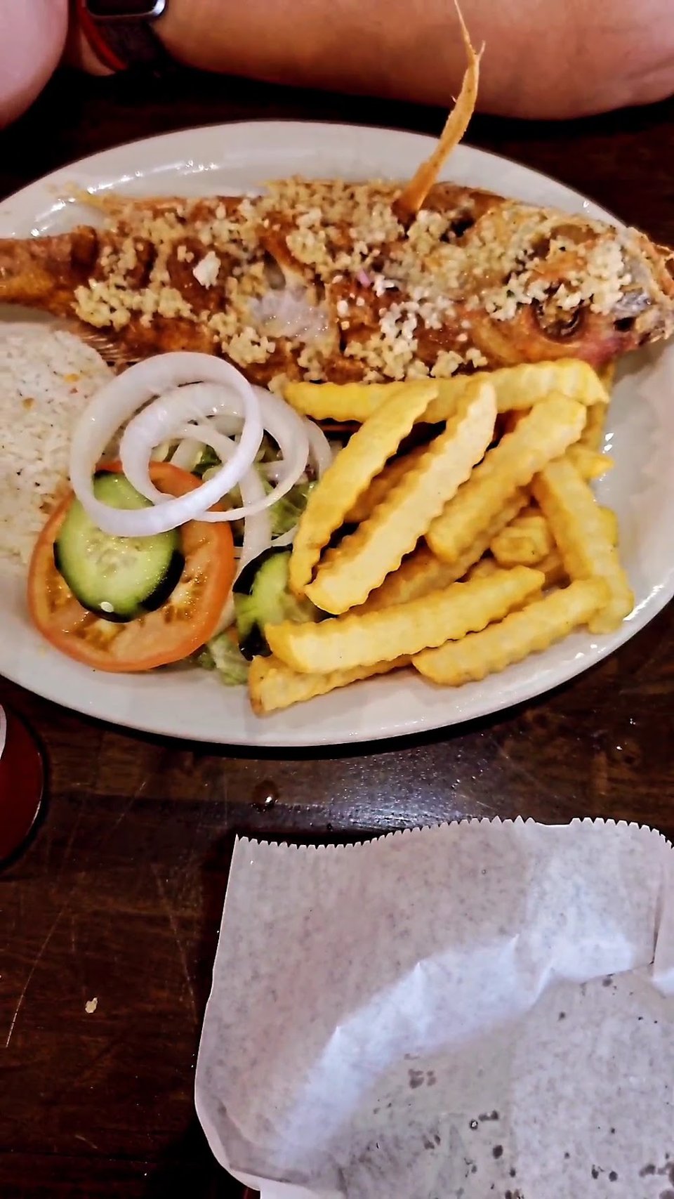 Wachinango Frito