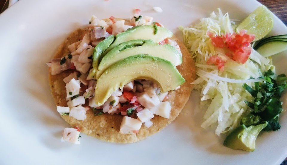 Tostada de Ceviche